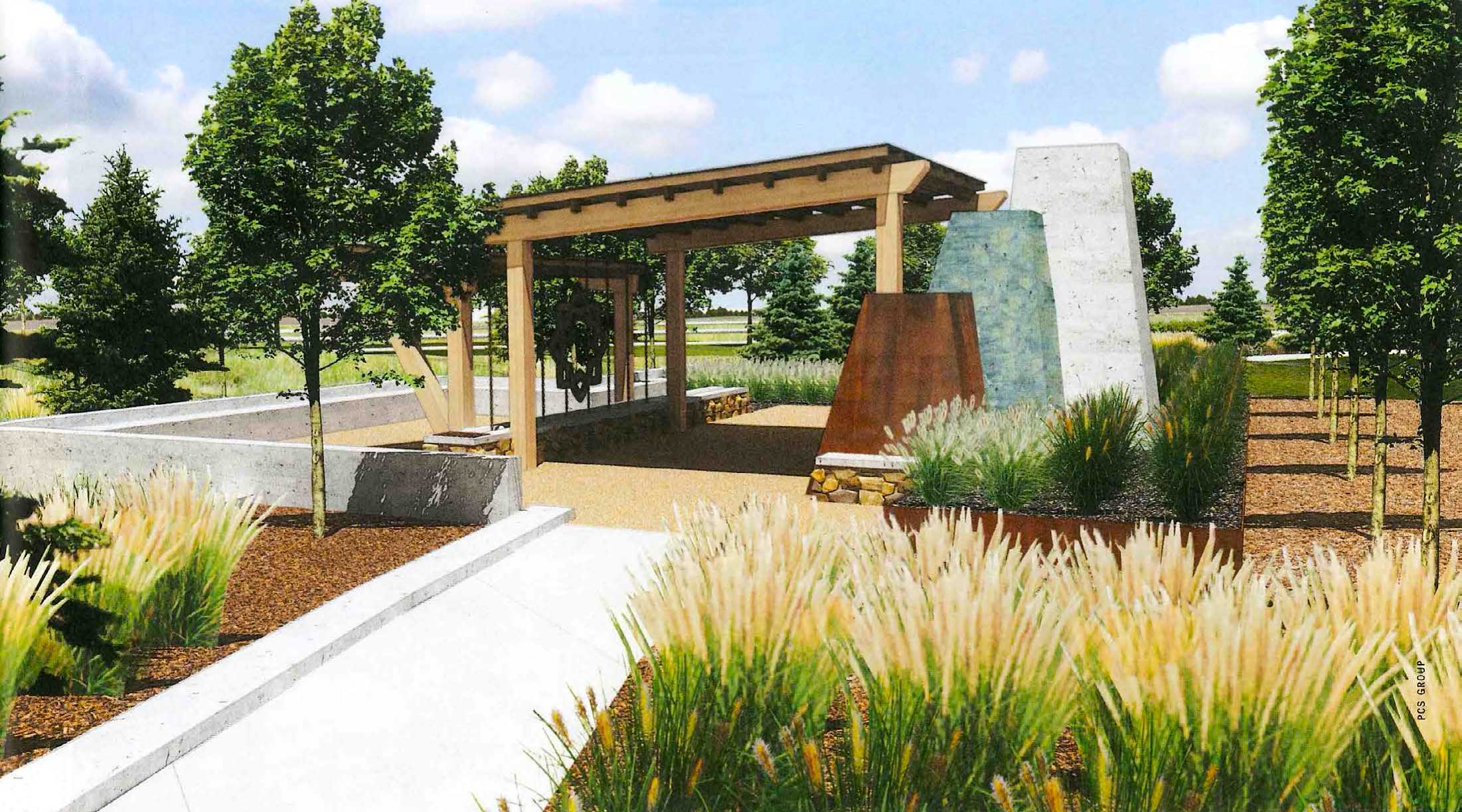 Rendering of a Pavilion at Sterling Ranch
