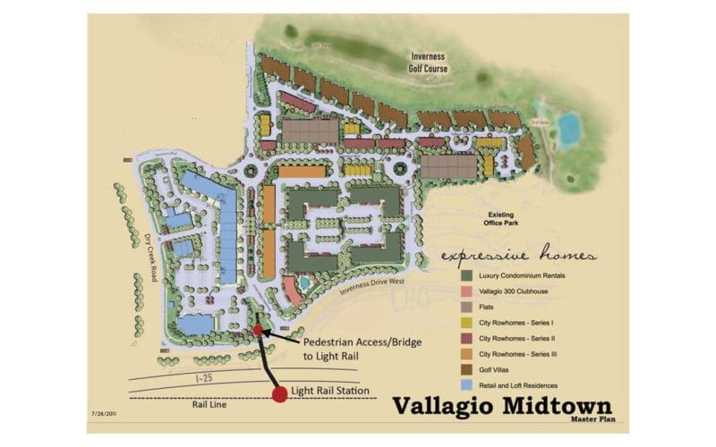 Capstone at Vallagio Site Plan