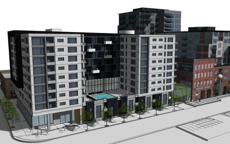 Verve Apartments Rendering