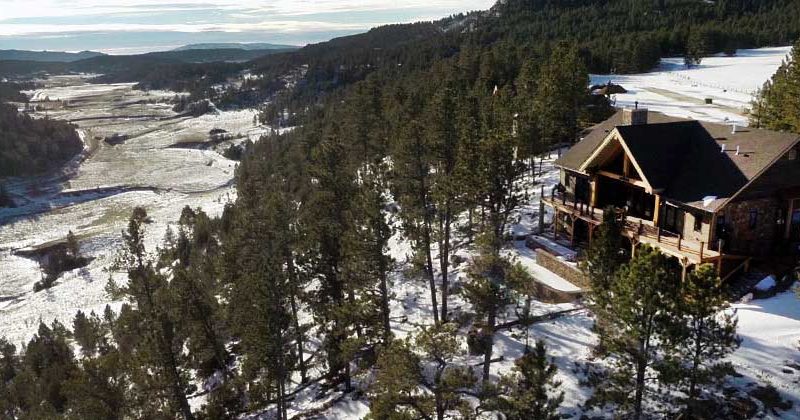 Wyoming Club cabin and View