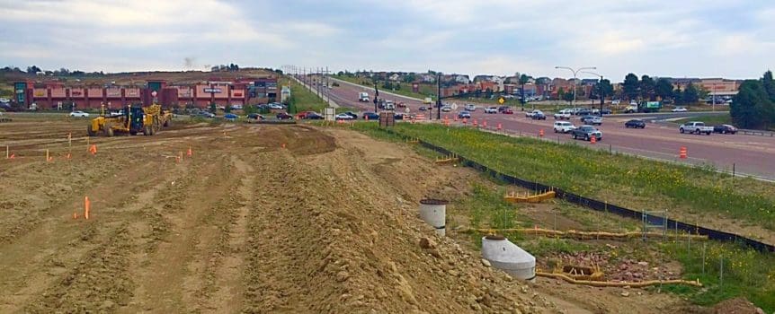 Construction photo of Powers Pointe in Colorado Springs