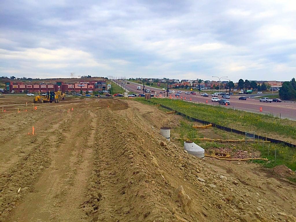 Construction photo of Powers Pointe in Colorado Springs